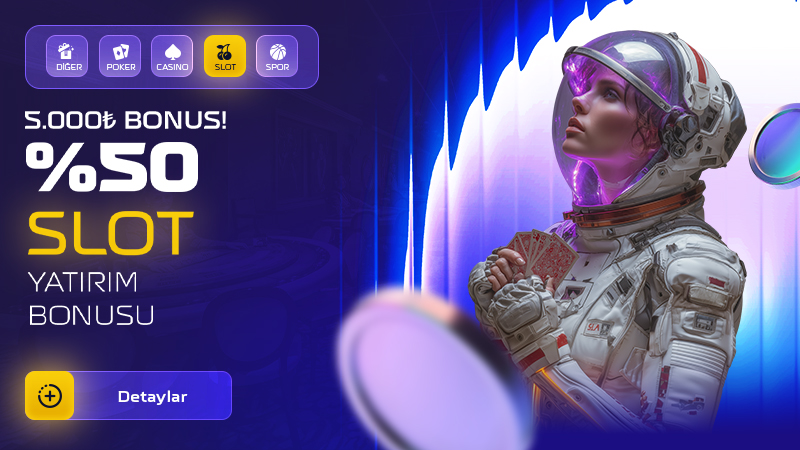 Venusbet 5.000 TL %50 Slot Yatırım Bonusu